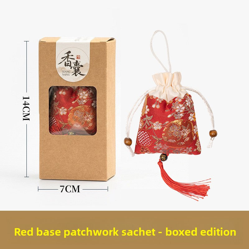 Lavender Sachet Gift Box with Dried Flowers