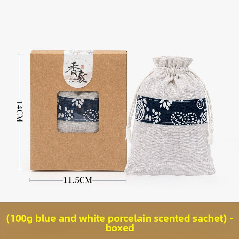 Lavender Sachet Gift Box with Dried Flowers