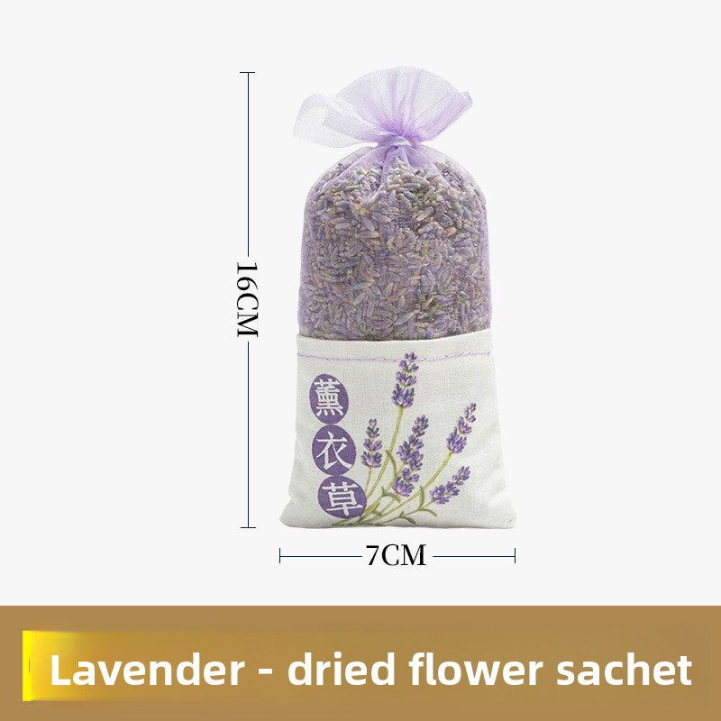 Lavender Sachet Gift Box with Dried Flowers