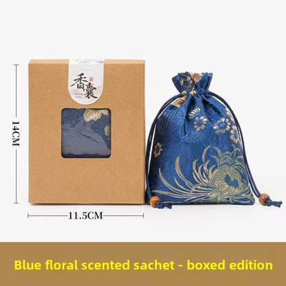 Lavender Sachet Gift Box with Dried Flowers