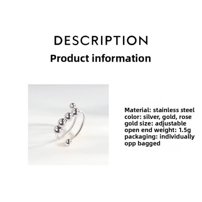 NuraSleep CalmSpin Anxiety Relief Ring