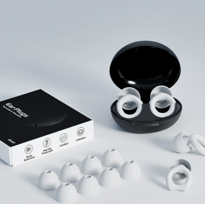 NuraSleep? Reusable Silicone Sleep Earplugs
