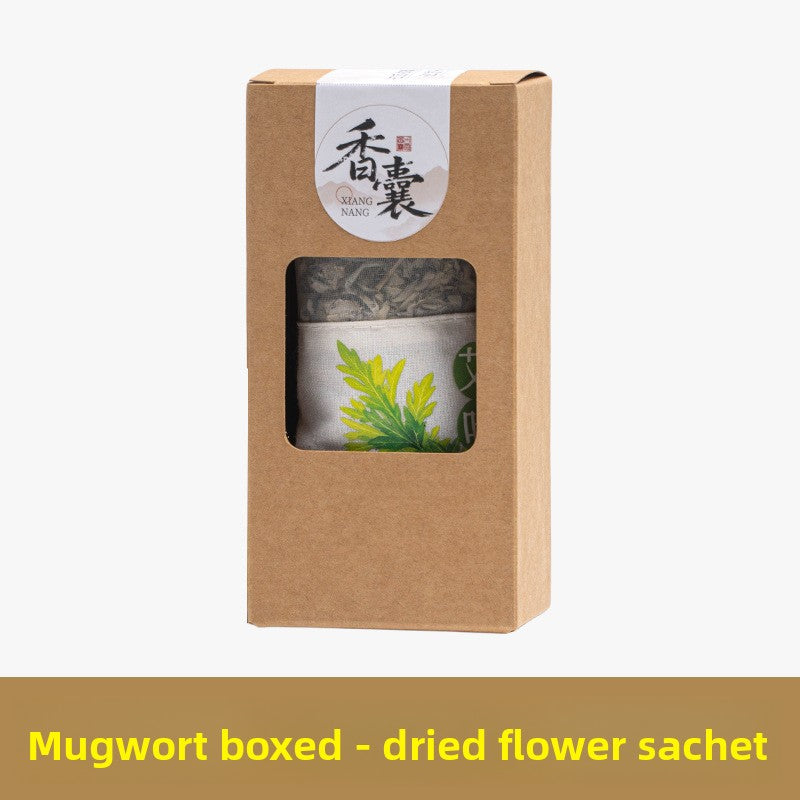 Lavender Sachet Gift Box with Dried Flowers
