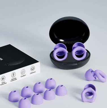 NuraSleep? Reusable Silicone Sleep Earplugs