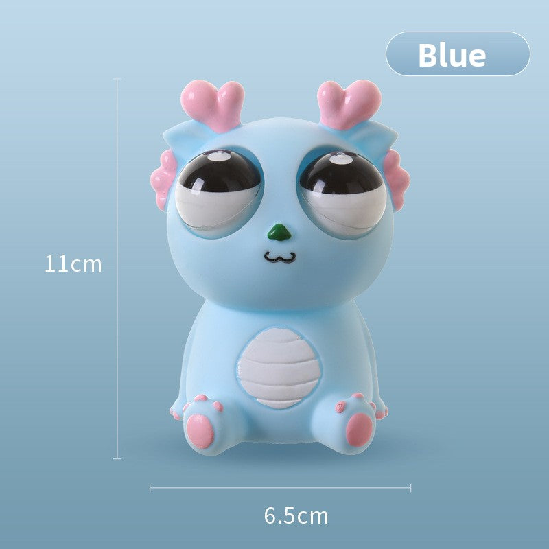 Pop-Eyed Dragon Squeeze Stress Relief Toy
