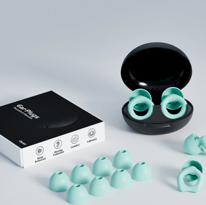 NuraSleep? Reusable Silicone Sleep Earplugs