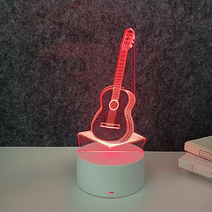 Remote control 3d night light