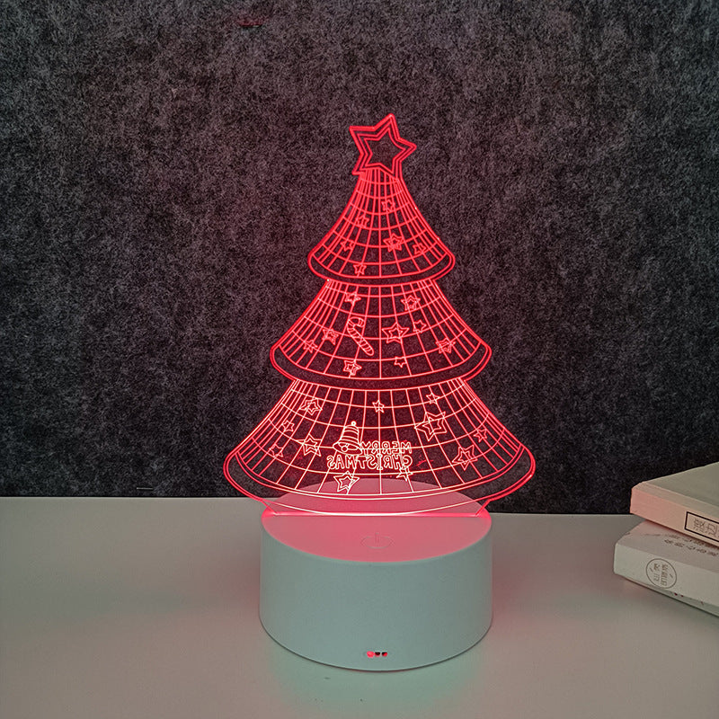 Remote control 3d night light