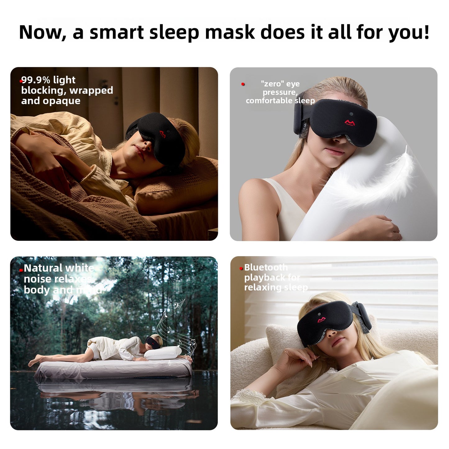 NuraSleep DreamWave Bluetooth Sleep Mask