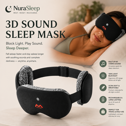 NuraSleep DreamWave Bluetooth Sleep Mask