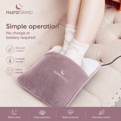 NuraSleep USB Heated Foot Warmer