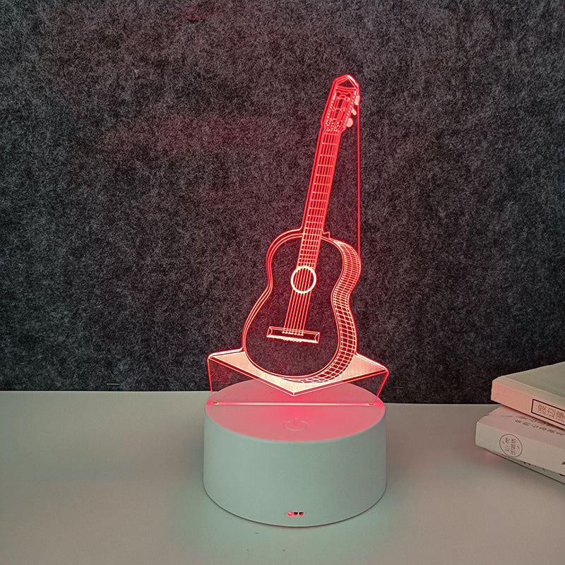 Remote control 3d night light