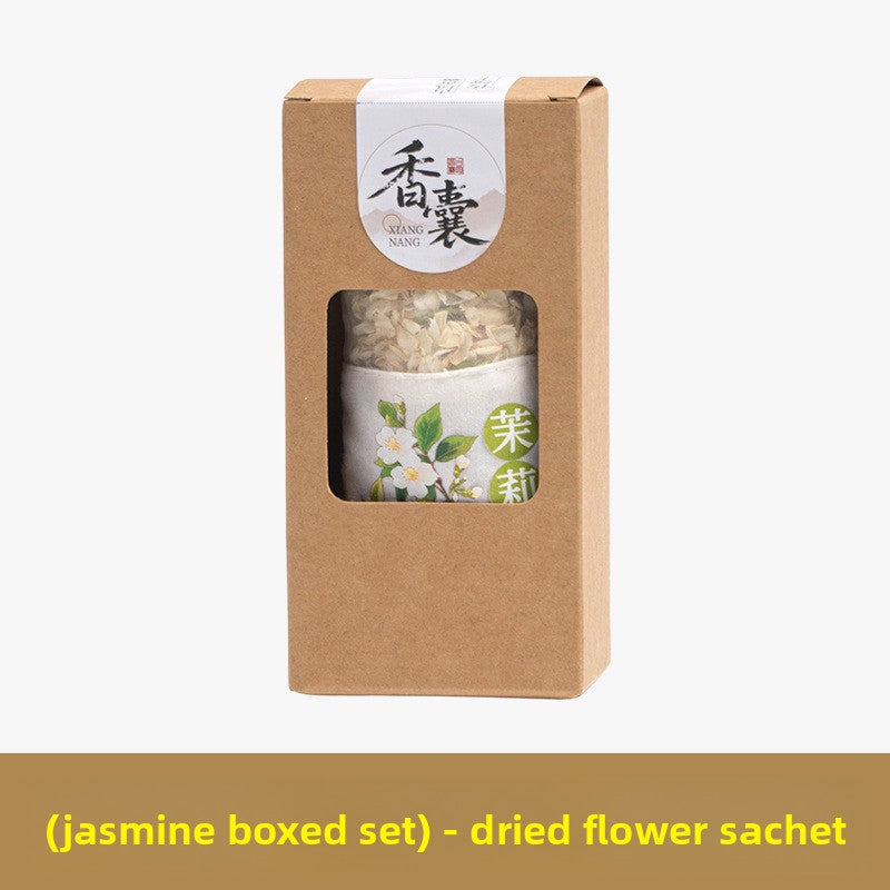 Lavender Sachet Gift Box with Dried Flowers