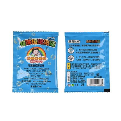 Plastic Bubble Blowing Toy Cigarette Box Style