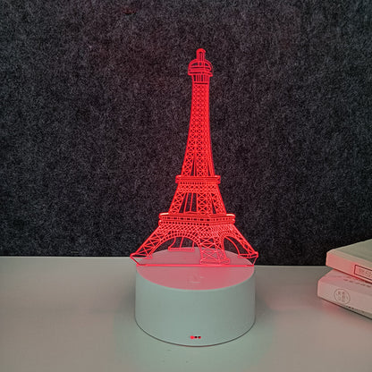 Remote control 3d night light
