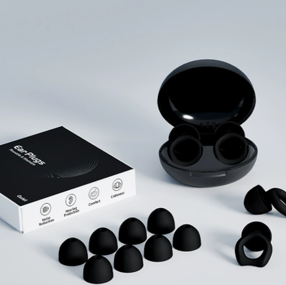 NuraSleep? Reusable Silicone Sleep Earplugs