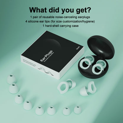 NuraSleep? Reusable Silicone Sleep Earplugs